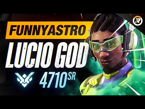 BEST OF FUNNYASTRO - OWL LUCIO GOD | Overwatch FunnyAstro Montage