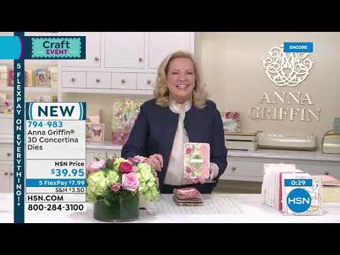 HSN | Anna Griffin Elegant Paper Crafting - 12th Anniversary 01.18.2022 - 04 AM