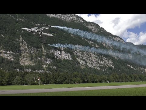 4K | "Brachial Gripen Display" - SAF at LSMF-Mollis Air Show | Zigermeet | 08.2019