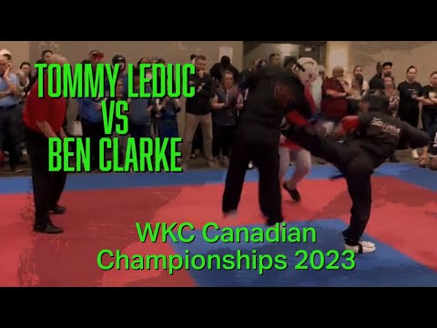🤜🏻💥🤛🏻Ben Clarke VS Tommy Leduc - Sparring Round 1 - WKC Canadian Championships 2023