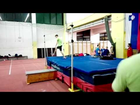 High jump 247 cm World record Tilen Zupanc