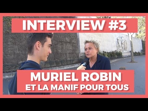 Muriel Robin et la Manif pour Tous - LE MICRO DU CARNET