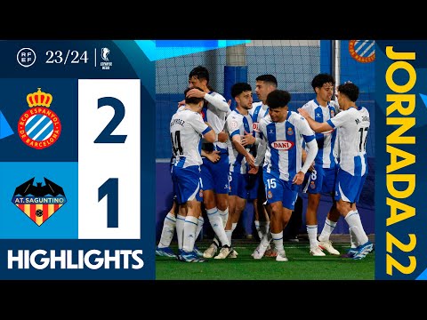 ⚽️ RESUM | Espanyol B 2-1 At. Saguntino