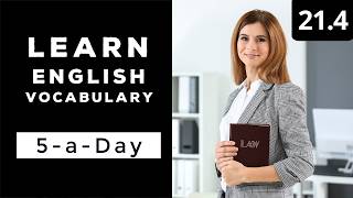 Learn English Vocabulary Daily #21.4 — British English Podcast