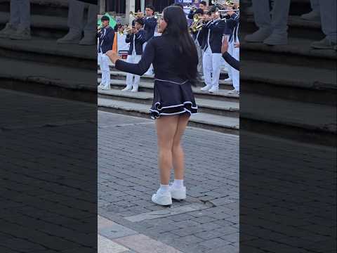 Batonistas en concurso de Bandas San Juan Ostuncalco Quetzaltenango 2026 #batonistas