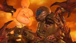 Animal Crossing / Doom! Rip & Tear!