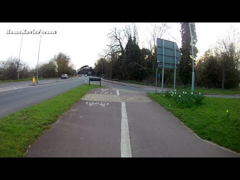 Cycle Cam - Huntingdon to Brampton 06.04.2018