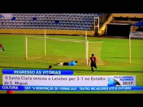Gol de voleio do Rafael Porcellis - Santa Clara