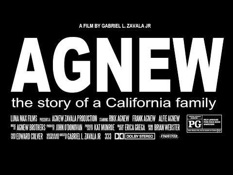 Agnew the story of a California family | Official Trailer 1