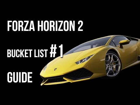 Forza Horizon 2 Bucket List Stunt #1 Walkthrough