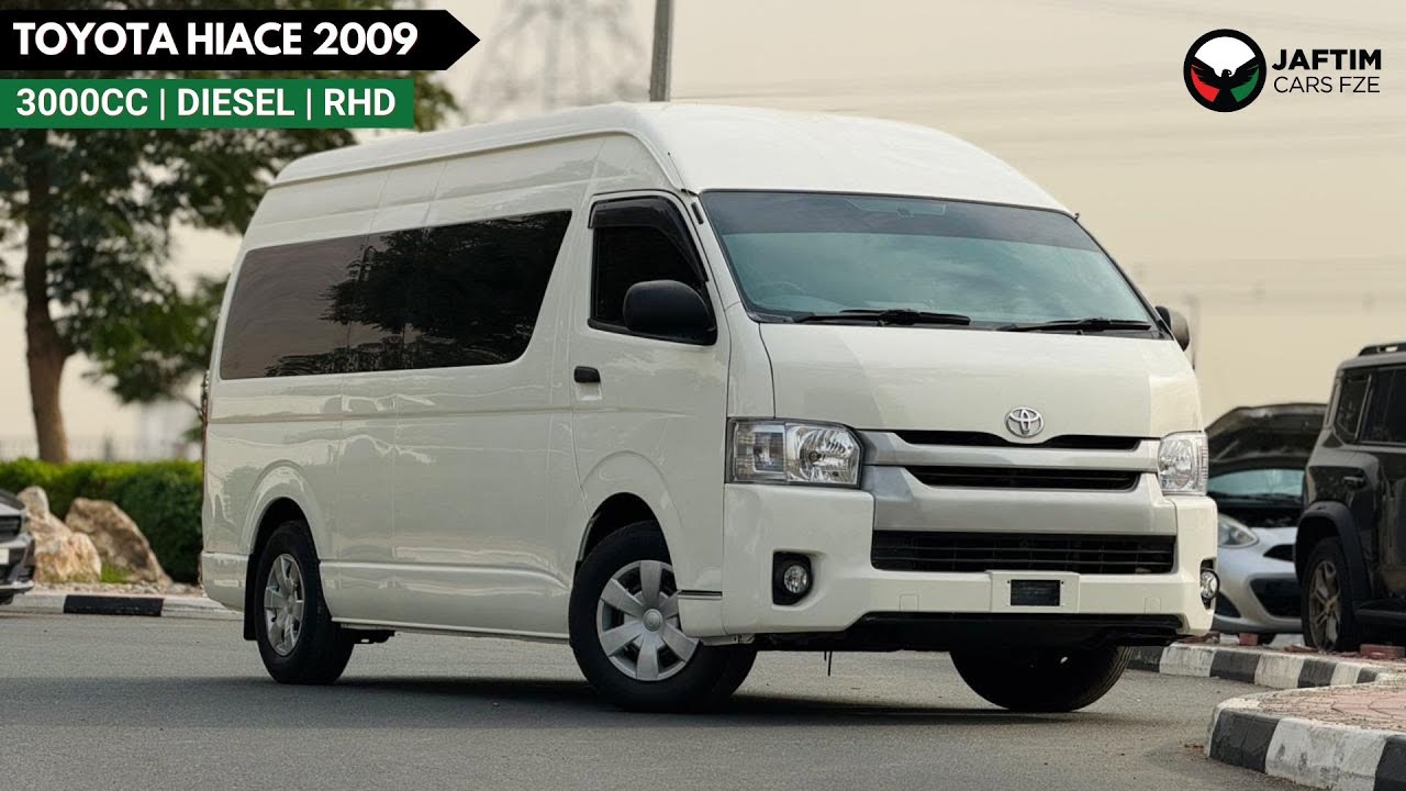 Toyota Hiace 2009 | RHD | 3.0L DIESEL ENGINE | MANUAL TRANSMISSION | 14 SEATERS | 2WD | video