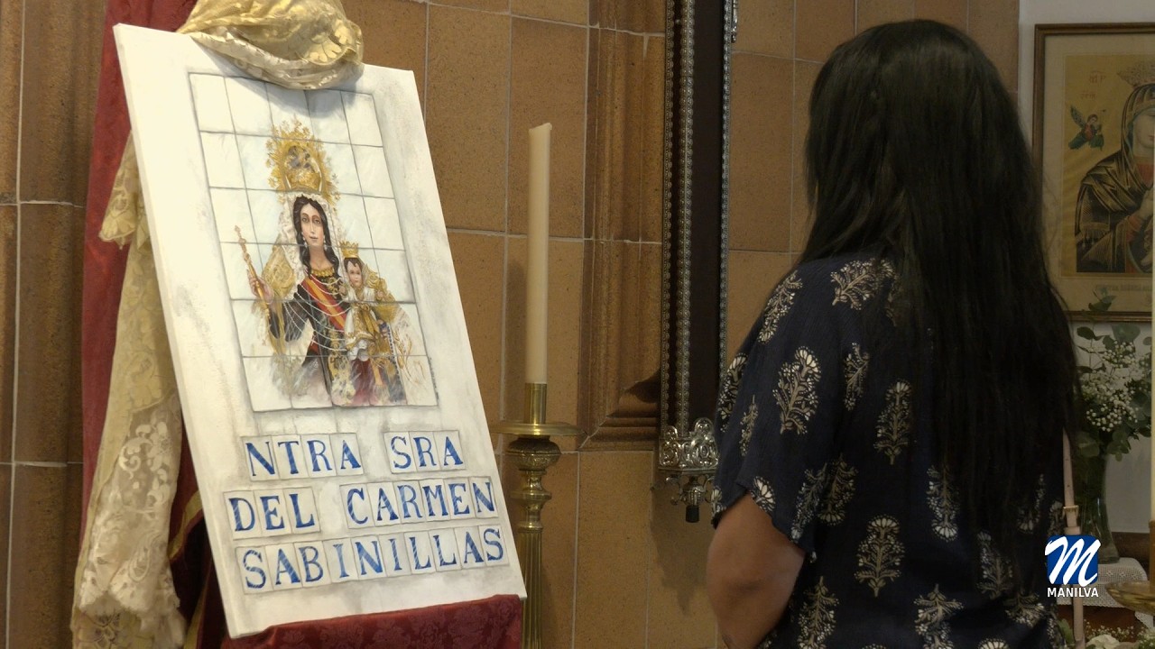 Presentación del cartel de la Virgen del Carmen de Sabinillas