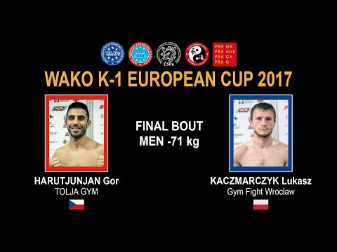 WAKO K-1 EUROPEAN CUP 2017 - FINAL BOUT MEN -71 kg