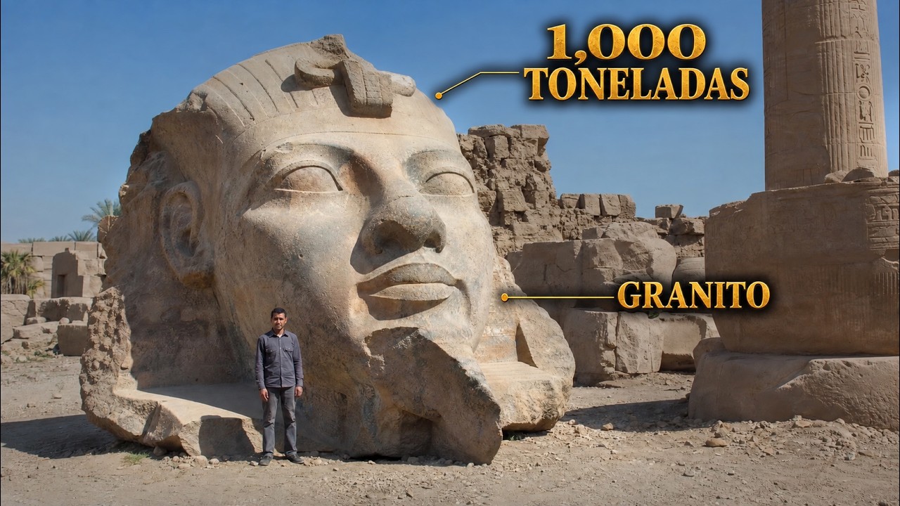 Estatuas Gigantes del Antiguo Egipto: Tecnología Avanzada