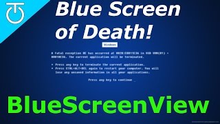BlueScreenView - What is Causing your Blue Screen of Death - #TechTip