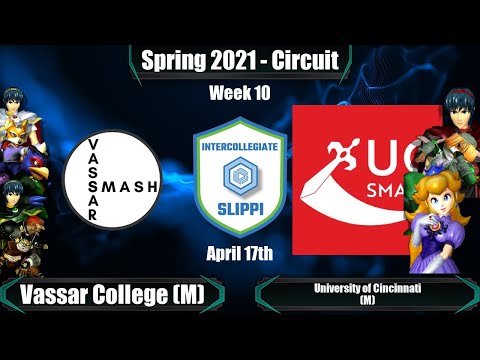 Spring 2021 Circuit - Week 10 - Vassar College (M) vs. University of Cincinnati (M)