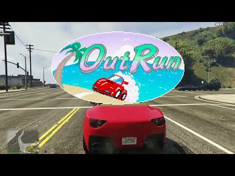GTA Online OutRun Mashup with Magical Sound Shower, Splash Wave and Last Wave