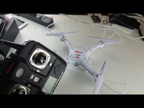 SYMA X5C/X5C-1: How to Record Video & Take Photos | Warning- Video Mode Must Be Turned OFF!