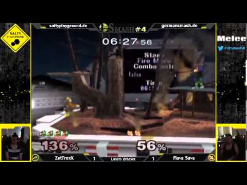 OSmash#4 - ZetTroxX (Falco) vs Flava Sava (Fox) - SSBM Singles Bracket
