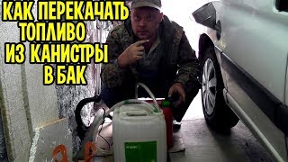 Насосы для перекачки бензина из канистры