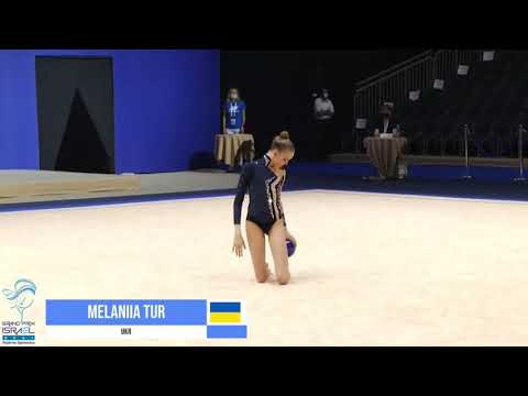 Melaniia Tur (UKR) Ball - GP Israel 2021, Tel Aviv