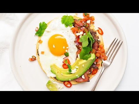How to make Mexican-style breakfast Tostadas