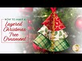 How To Make A Layered Christmas Tree Ornament A Shabby Fabrics Tutorial