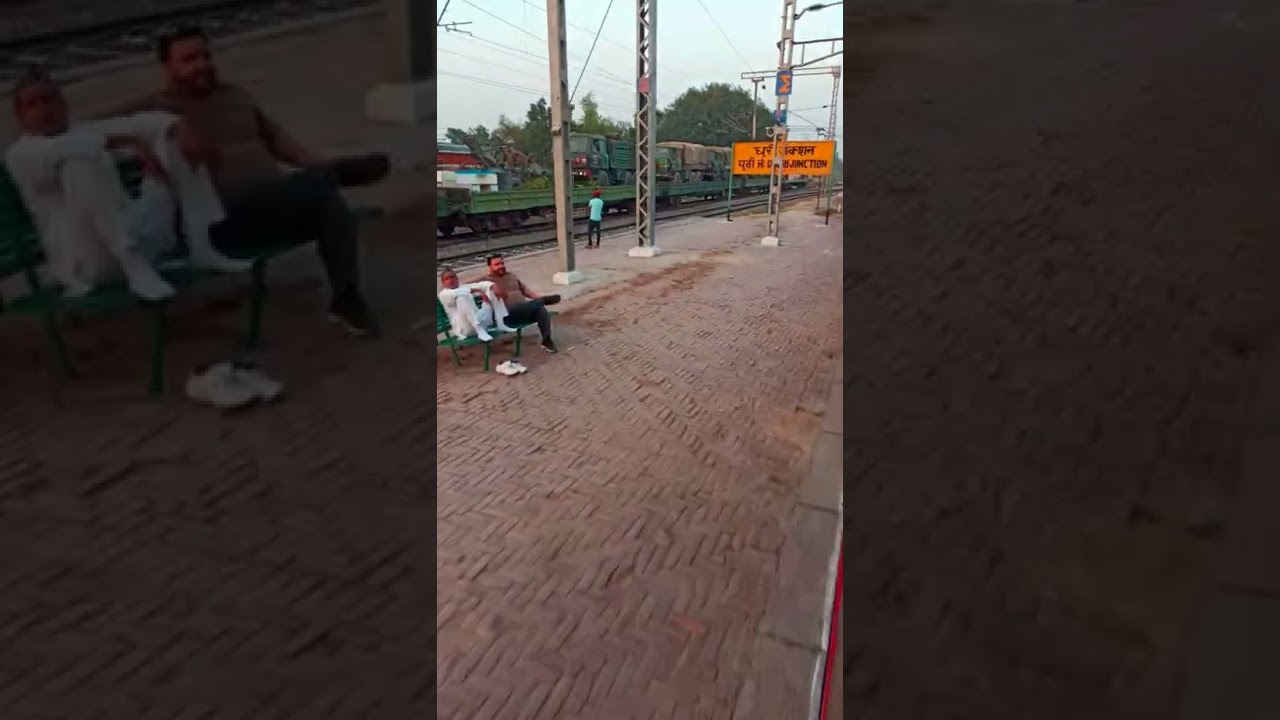 Train no. 12440 Shri Ganganagar Hazur sahib super fast dhuri jn departures