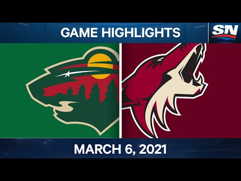 NHL Game Highlights | Wild vs. Coyotes – Mar. 6, 2021