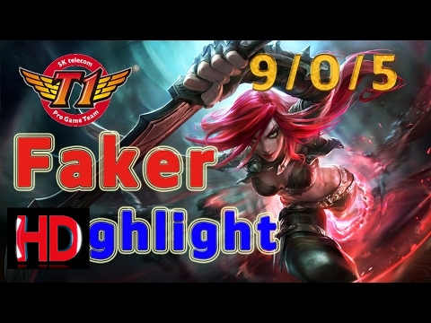 VivuGaming✔Highlight SKT T1 Faker Katarina MID vs Ekko Patch 7.2