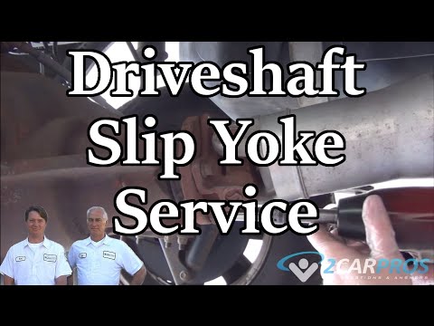 Drive Shaft Removal and Slip Yoke Service Ford F-150 2011-2014