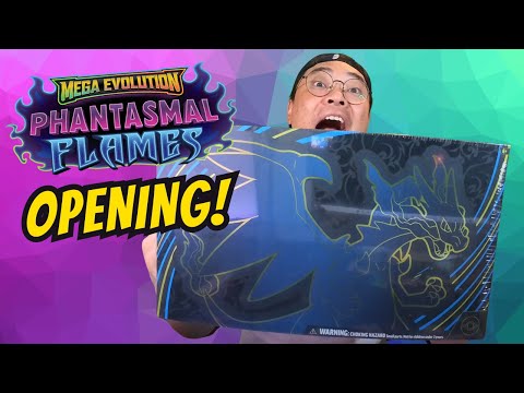 Was ist im Mega Charizard UPC enthalten? Phantasmal Flames Packs werden geöffnet!