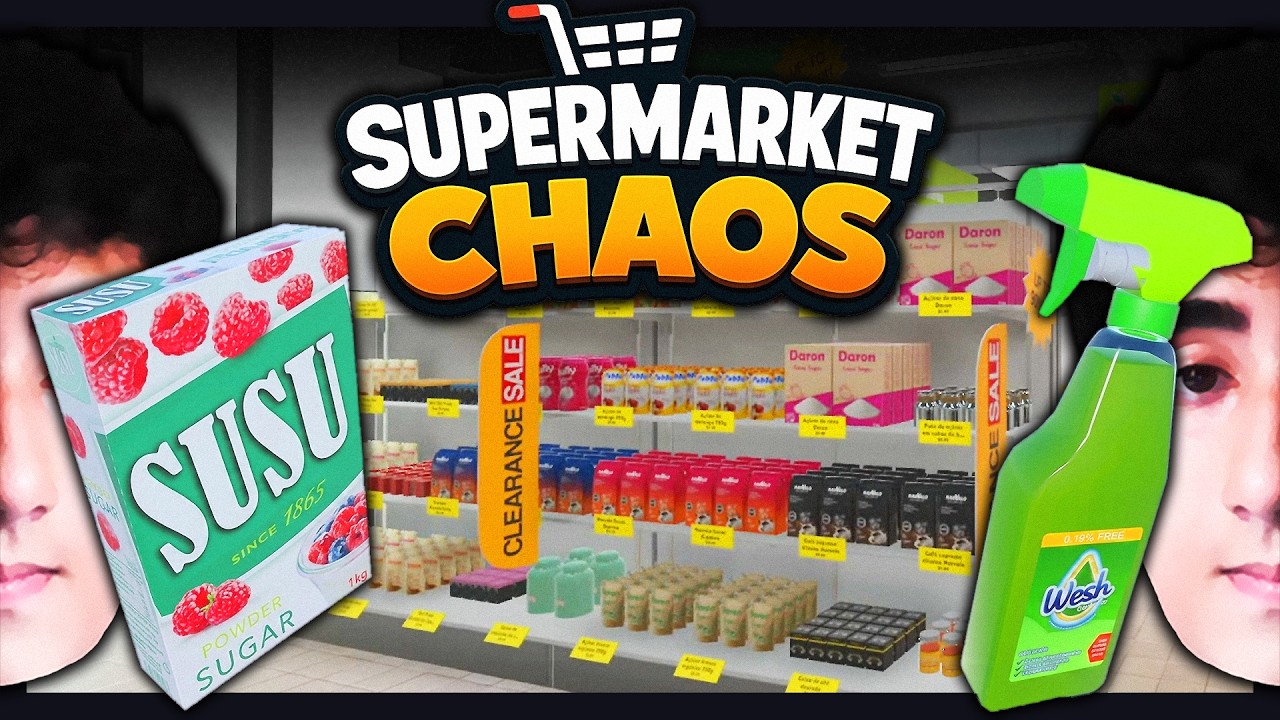 Organizei MAIS DE 4.500 PRODUTOS 🛒 Supermarket Chaos