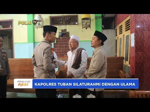 KAPOLRES TUBAN SILATURAHMI DENGAN ULAMA