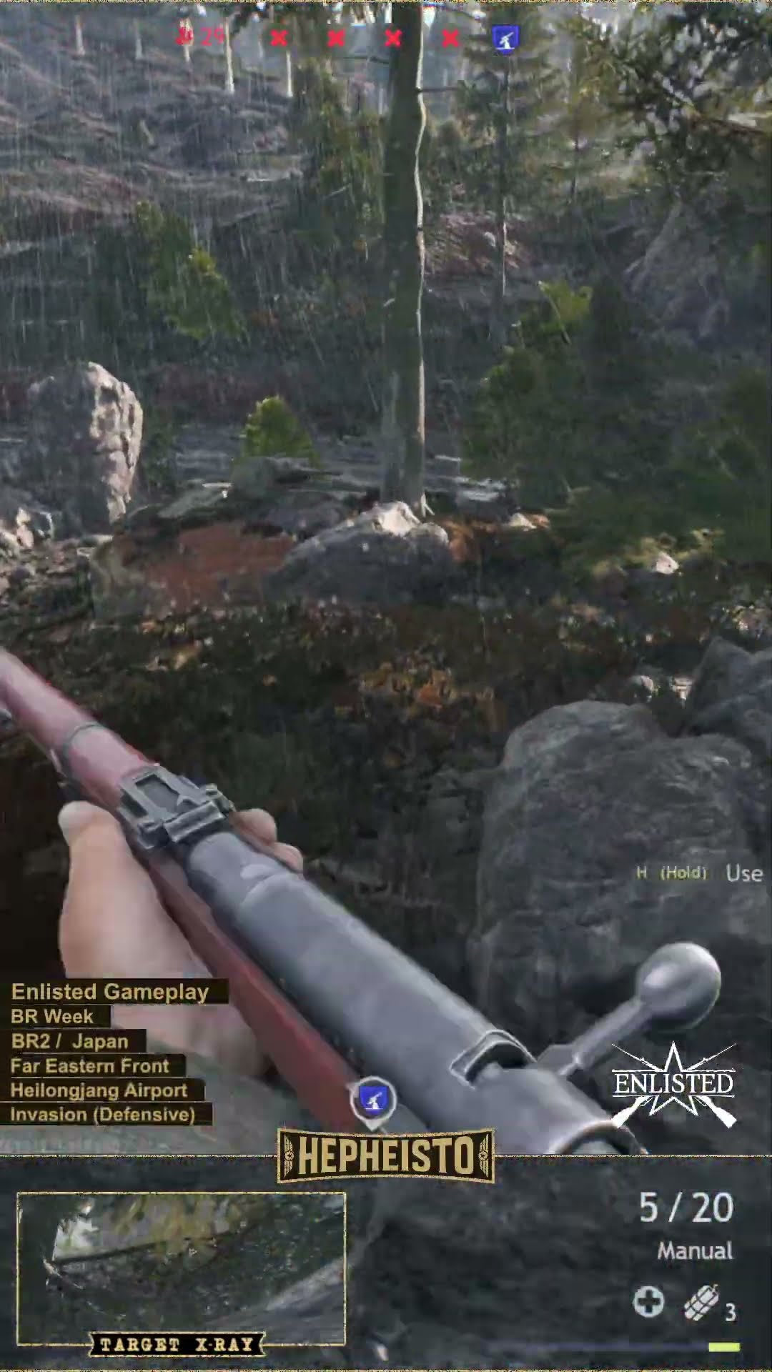 Anti T ank Gunner eliminates Tank T-70 with Type 4 Rocket Launcher