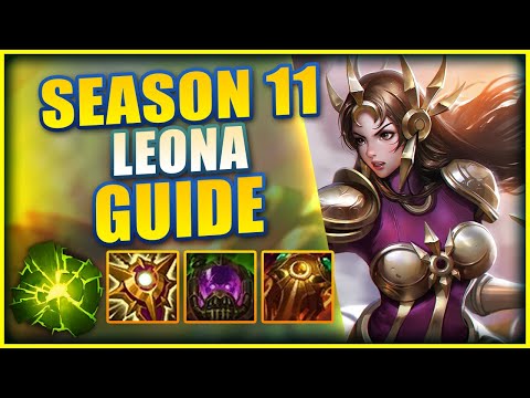 THE COMPLETE SEASON 11 CHALLENGER LEONA GUIDE (RUNES, ITEMS, & LANING) - League of Legends