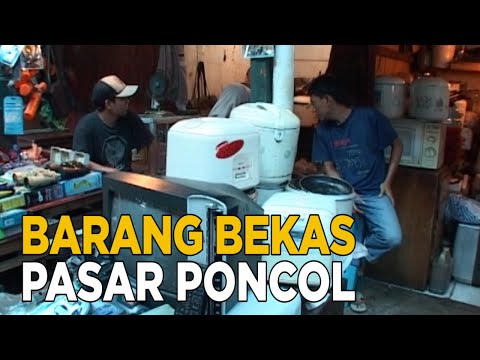 Pasar Poncol menjual barang bekas yang murah dan unik | SISI LAIN
