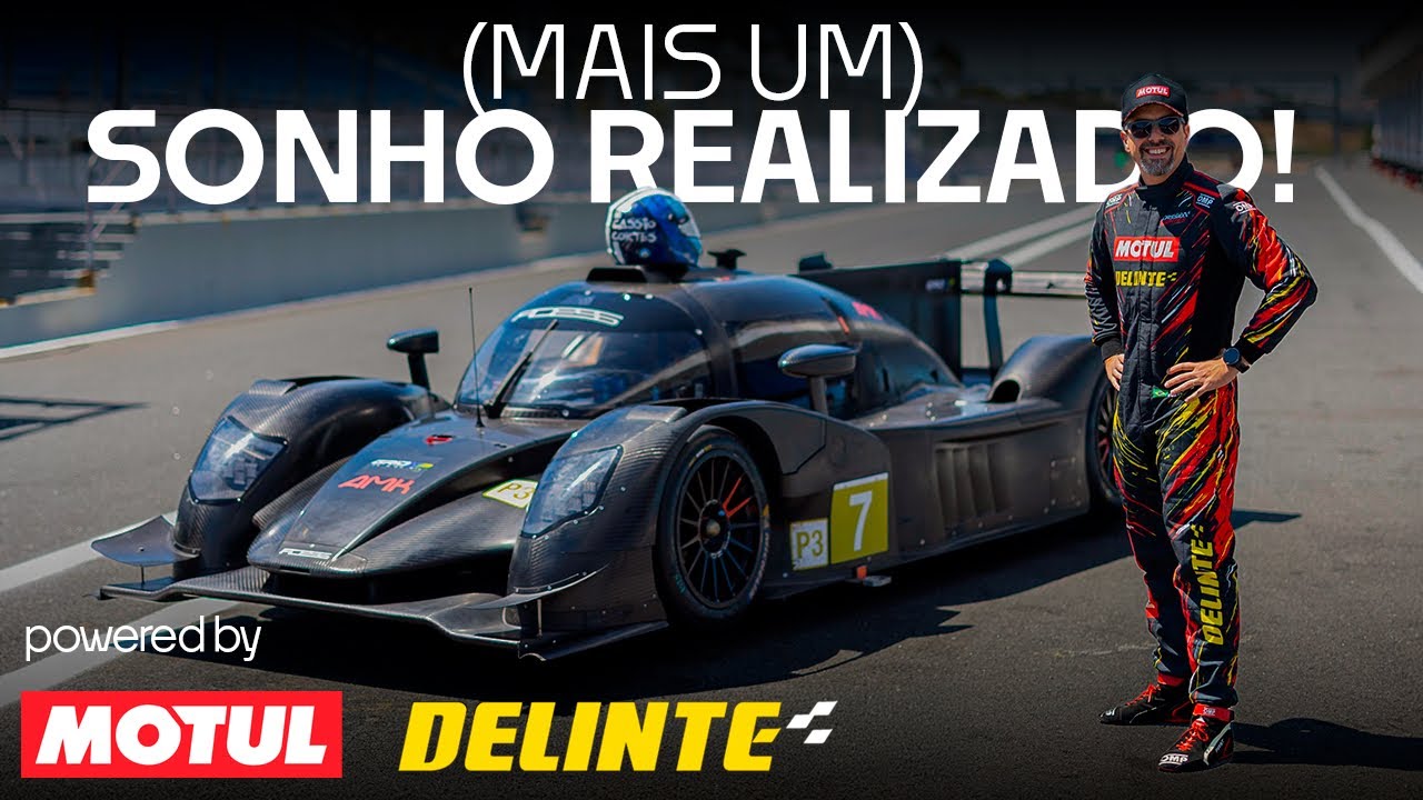 MAIS UM SONHO REALIZADO! Esmerilhei um PROTÓTIPO de LE MANS no Estoril!