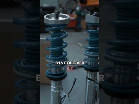 Fitting Bilstein B16 Coilovers To A Porsche 911 Turbo😍 #shorts #coilovers #porsche911