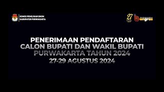 Download lagu TEASER PENERIMAAN PENDAFTARAN CALON BUPATI DAN WAKIL BUPATI PURWAKARTA mp3