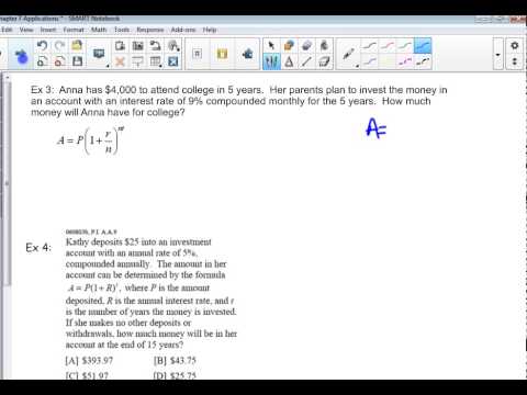 Algebra2NR (Lesson 7.5) - Exponential Growth and Decay