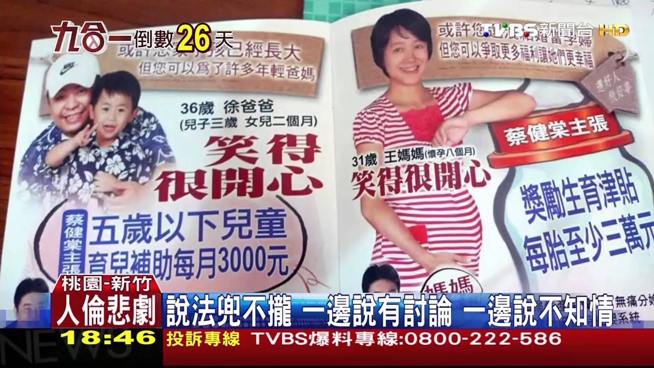 不同黨、不同區 候選人文宣大鬧4胞胎