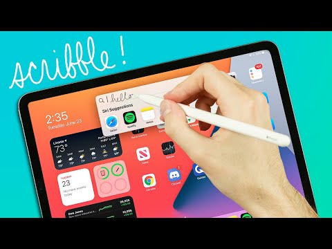 The ONE iPadOS 14 Feature That Matters | Apple Pencil + Scribble! (2020)