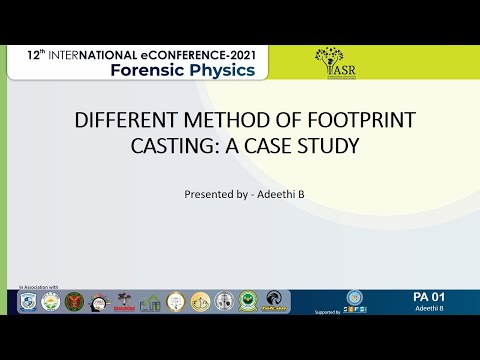 Different Method of Footprint Casting: A Case Study | Paper 1
