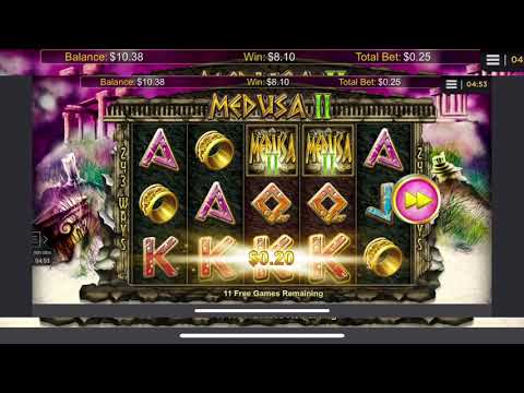 Medusa 2 slot machine bonus round free spins