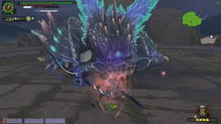 MHF　極ボガバドルム 撃退　太刀　ソロ 　実況プレイ