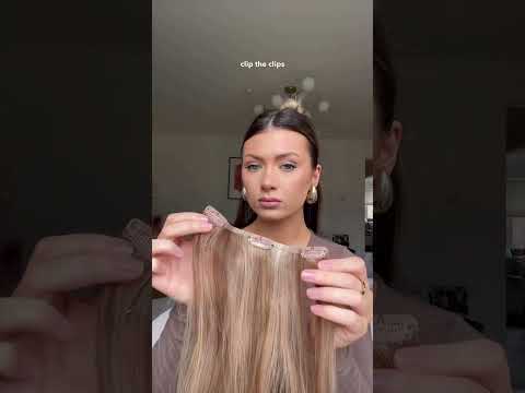 TOP TIPS: creating a seamless blend with clip-in extensions 🤍