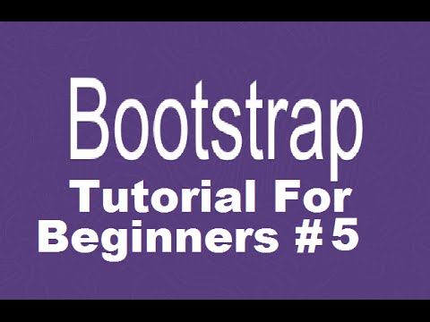 Bootstrap Tutorial For Beginners 5 Creating Responsive Navbar with Dropdown Menus Part 2