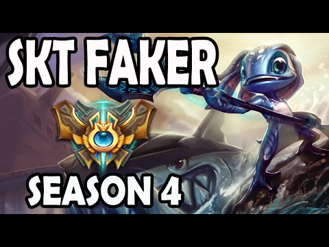 SKT T1 Faker Fizz vs Jayce Mid Lane Ranked Challenger Korea