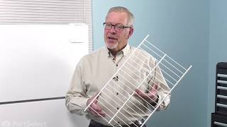 Frigidaire Refrigerator Repair - How to Replace the Freezer Shelf (Frigidaire # 240358007)